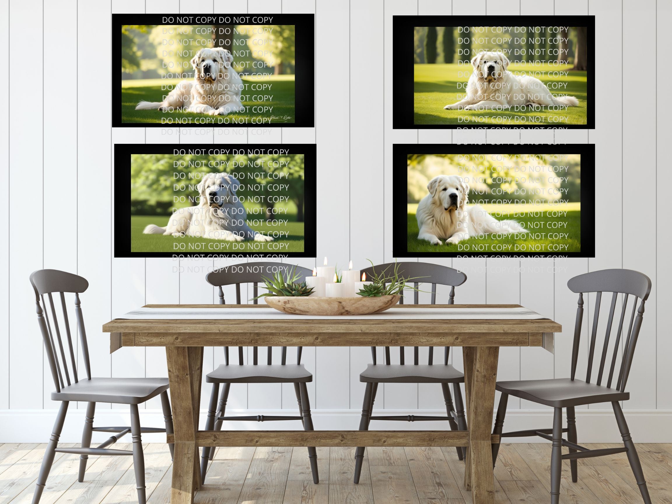 Great Pyrenees Digital Art in PDF SVG PNG File Formats