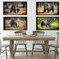 Black Bear in Woods Digital Art in PDF SVG PNG File Formats