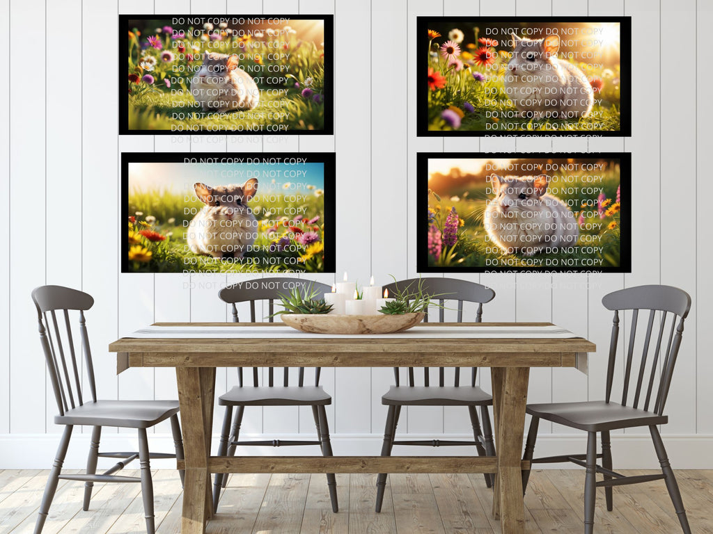Chinchilla Digital Art in PDF SVG PNG File Formats