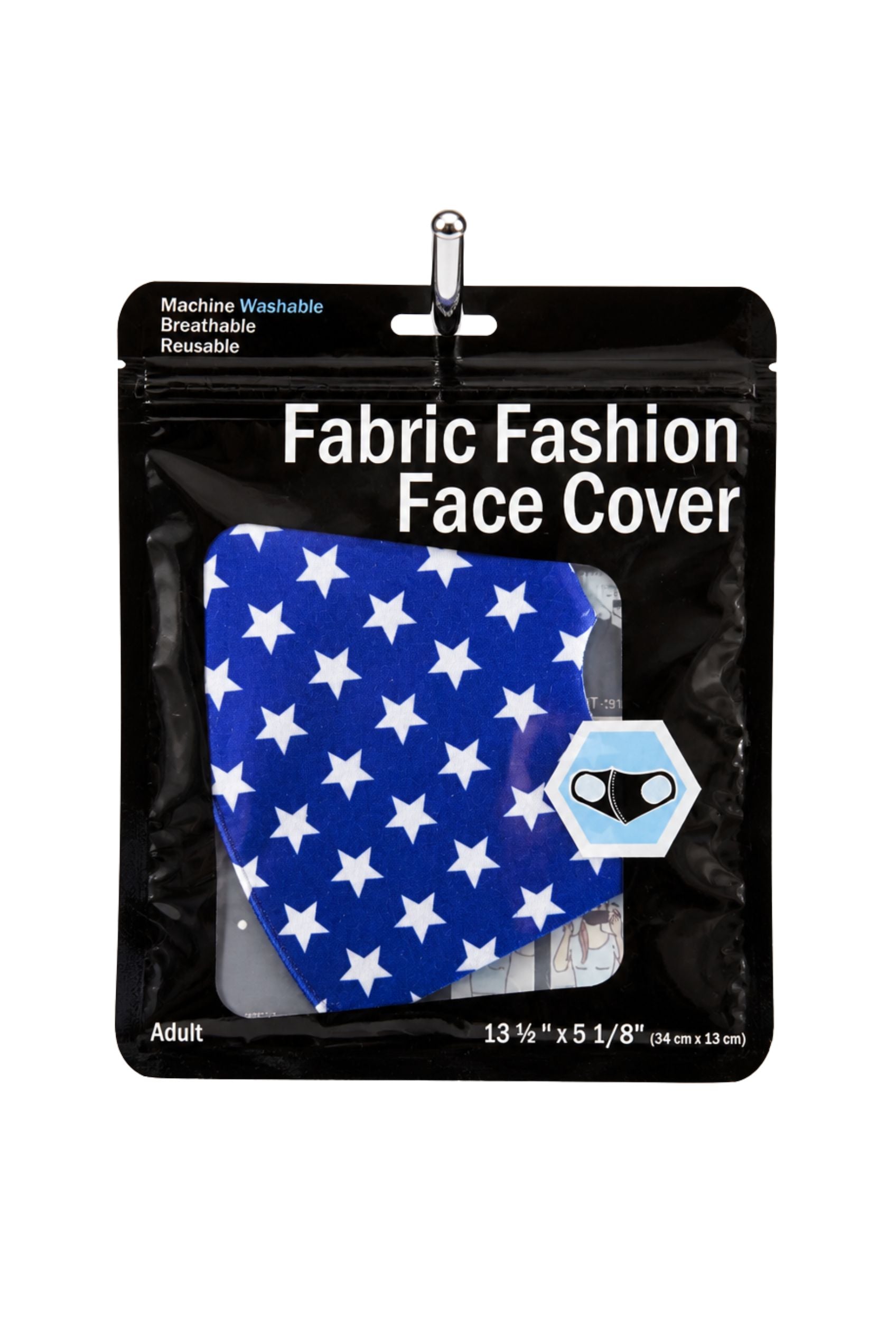 American Flag Themed Fabric Face Cover Mask