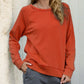 Round Neck Long Sleeve Sweatshirt