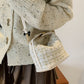 Woven Removable Strap Shoulder Bag