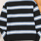 Striped Button Down Long Sleeve Cardigan