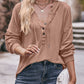 Mandy Drawstring Drop Shoulder Long Sleeve Hoodie