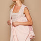 POL Embroidered Pearls Open Front Sleeveless Cardigan