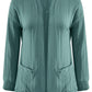 Full Size Textured Open Front Long Sleeve Cardigan