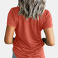 Full Size Pocketed V-Neck Short Sleeve T-Shirt