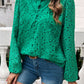 Devine Frill Round Neck Long Sleeve Shirt