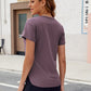 Quick-Dry Round Neck Short Sleeve T-Shirt