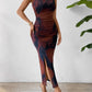 Slit Round Neck Midi Tank Dress