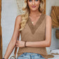 Lace Detail V-Neck Tank