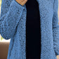 Pocketed Zip Up Turtleneck Jacket
