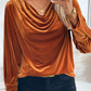 Perfee Ruched Long Sleeve Blouse