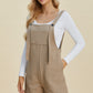 Double Take Full Size Texture Sleeveless Romper