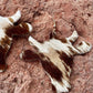 PU Leather Bull Head Earrings