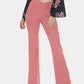 V-Waist Bootcut Long Pants