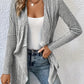 Open Front Long Sleeve Cardigan