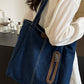 Medium Denim Tote Bag