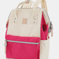 Himawari Water Resistant Canvas Backpack Bag with Side Pockets