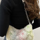 Fringe Star Print Shoulder Bag