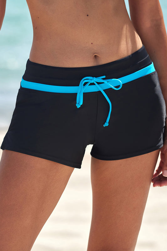 SoSwimin' Full Size Drawstring Swim Shorts