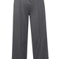 Drawstring Elastic Waist Wide Leg Pants