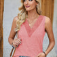 Lace Detail V-Neck Tank