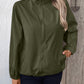 Pocketed Zip Up Long Sleeve Jacket