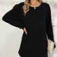 Full Size Pocketed Round Neck Long Sleeve T-Shirt