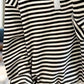 Striped Dropped Shoulder Long Sleeve Sweatshirt
