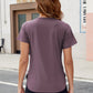Quick-Dry Round Neck Short Sleeve T-Shirt
