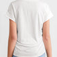 Ruched Round Neck Short Sleeve T-Shirt