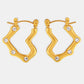Stainless Steel Heart Earrings