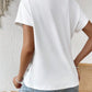 Full Size Asymmetric Hem Round Neck T-Shirt