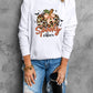 Graphic Round Neck Long Sleeve Sweatshirt