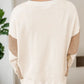 Slit Color Block Long Sleeve Sweatshirt
