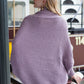 Open Front Batwing Sleeve Cardigan