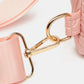 Quilted Adjustable Strap Puffy Sling Bag