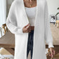 Open Front Long Sleeve Cardigan