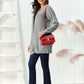 Cable-Knit Open Front Long Sleeve Cardigan