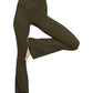 V-Waist Bootcut Long Pants