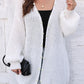 Open Front Long Sleeve Cardigan