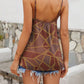Printed V-Neck Cami