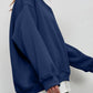 Round Neck Dropped Shoulder Long Sleeve Sweatshirt