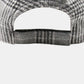 Plaid Adjustable Cotton Baseball Cap