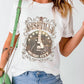 Guitar Graphic Round Neck Short Sleeve T-Shirt