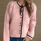 Button Down Long Sleeve Cardigan
