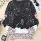Sequin Patch Christmas Element Sweatshirt
