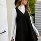 V-Neck Sleeveless Mini Dress