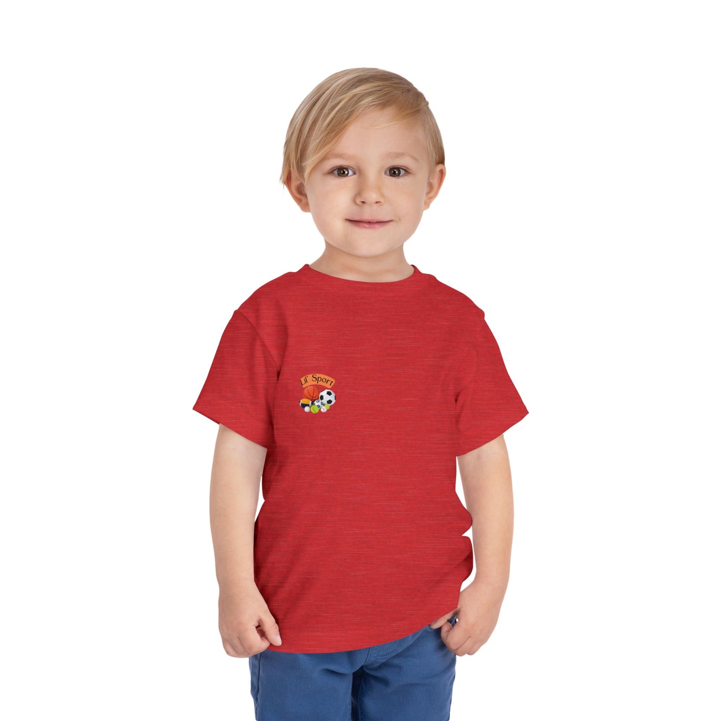 Lil' Sport Unisex Toddler Short Sleeve Tee | Made to Order